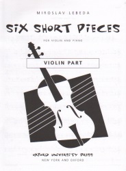 6 Short Pieces - Violin and Piano