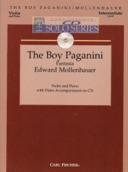 Boy Paganini (Fantasia) (Book/CD) - Violin and Piano