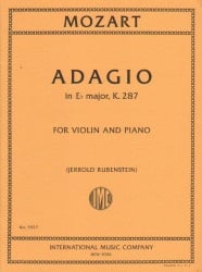 Adagio in E-flat Major - Violin and Piano