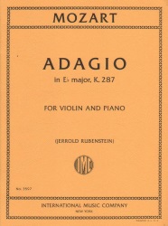 Adagio in E-flat Major - Violin and Piano