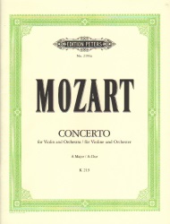 Concerto No. 5 in A Major, K. 219 - Violin and Piano