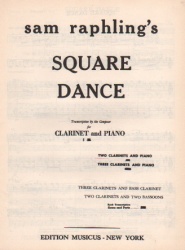 Square Dance - Clarinet Quartet