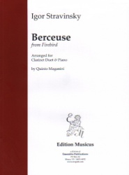 Berceuse from Firebird - Clarinet Duet and Piano