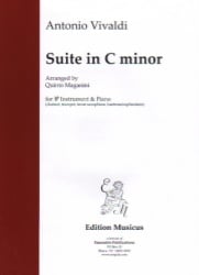 Suite in C Minor - Tenor Sax (or Clarinet, Trumpet, or Baritone TC) and Piano