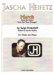 March from "Love for Three Oranges" - Violin and Piano