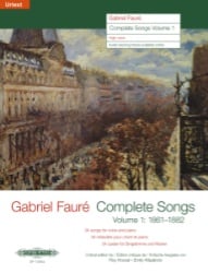 Complete Songs, Vol. 1: 1861-1882 - High Voice