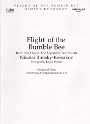 Flight of the Bumble Bee (Book/CD) - Violin and Piano