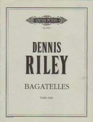 Bagatelles - Violin Unaccompanied