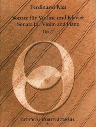 Sonata, Op. 71 - Violin and Piano