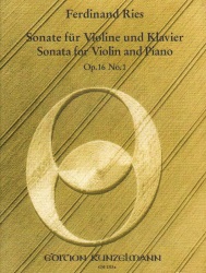Sonata, Op. 16 No. 1 - Violin and Piano