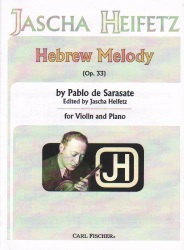 Hebrew Melody, Op. 33 - Violin and Piano