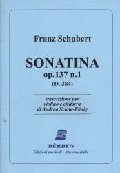 Sonatina, Op.137 No.1 D 384 - Violin and Piano