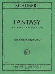 Fantasia in C Major, Op. 159 - Violin and Piano