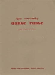 Danse Russe from Petrushka - Violin and Piano