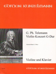 Concerto in G Major - Violin and Piano