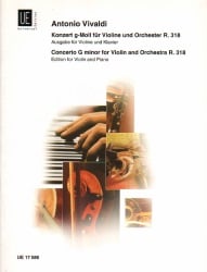 Concerto in G Minor, R. 318 - Violin and Piano