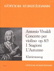 Concerto in F Major, Op. 8, No. 3 "Autumn" - Violin and Piano