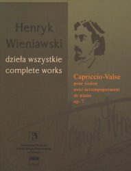 Capriccio-Valse, Op.7 - Violin and Piano