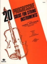 20 Progressive Solos for String Instruments - Piano Accompaniment