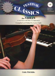 Festival Classics for Violin (Book/CD) - Violin and Piano