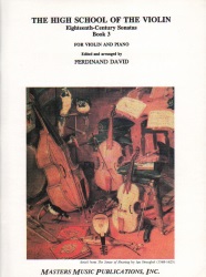 Hihg School of the Violin, Book 3 - Violin and Piano