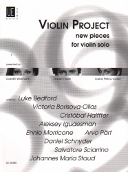 Violin Project: New Pieces - Violin Unaccompanied