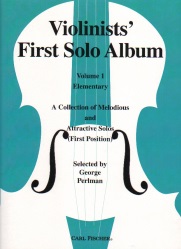 Violinists' First Solo Album, Volume 1 - Violin and Piano