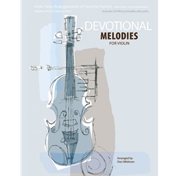 Devotional Melodies for Violin (Bk/CD) - Violin (or Flute or Oboe) and Piano