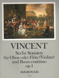 6 Sonatas, Op. 1 - Oboe (or Flute or Violin) and Piano