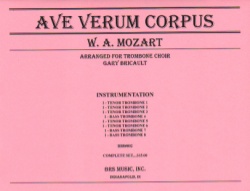 Ave Verum Corpus - Trombone Choir