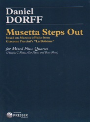 Musetta Steps Out - Flute Quartet