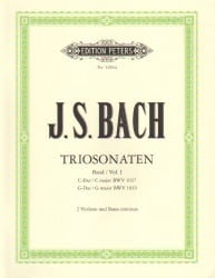Trio Sonatas, Volume 1 - Violin Duet and Basso Continuo