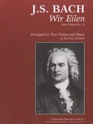 Wir Eilen from Cantata No. 78 - Violin Duet and Piano