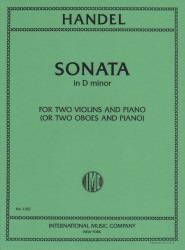 Sonata in D Minor - Violin (or Oboe) Duet and Piano