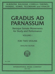 Gradus ad Parnassum, Volume 1 - Violin Duet