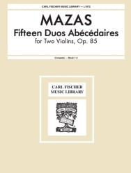 Fifteen Duos Abecedaires, Op. 85 (Complete) - Violin Duet