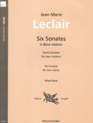 6 Sonatas for Two Violins