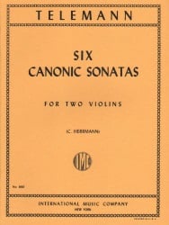 6 Canonic Sonatas - Violin Duet