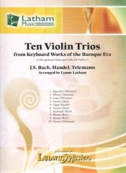 10 Violin Trios (with optional Viola and Cello)
