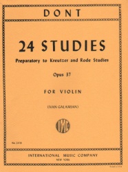 24 Studies, Op. 37 - Violin