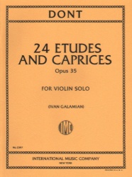 24 Etudes and Caprices, Op. 35 - Violin