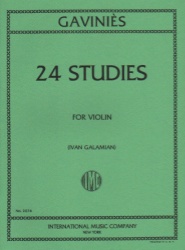 24 Studies - Violin
