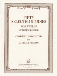 50 Selected Studies for Violin in the First Position - Violin