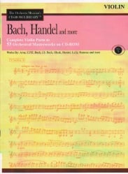 Orchestra Musician's CD-ROM Library, Vol. 10: Bach, Handel and More - Violin