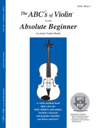 ABC's of Violin, Book 1 (Book/Audio Access) - Violin