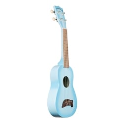 Makala MK-SD/LBLBURST Dolphin Soprano Ukelele - Light Blue Burst