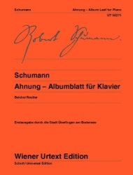 Ahnung (Albumblatt for Piano)