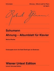 Ahnung (Albumblatt for Piano)