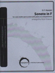 Sonata in F (Bk/CD) - Marimba and Piano