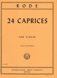 24 Caprices - Violin
